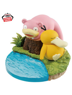 ポケットモンスター　くつろぎタイム　コダック＆ヤドンフィギュア