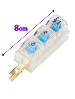 おもしろ雑貨　タイピング　クリップ　Ｃ