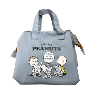 スヌーピー口金ワイヤー保冷ランチ　Ａ