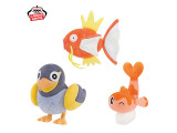 Pokemon - Plushy -Magikarp/Wattrel/Tatsugiri (Curly Form)-