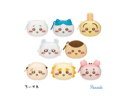 Chiikawa - Face Mini Silicone Pouch