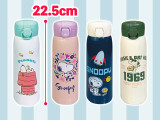 スヌーピー　ワンプッシュステンレス水筒　５００ｍｌ