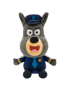 BabyBus 坐姿玩偶 啦咘啦哆警长篇 C