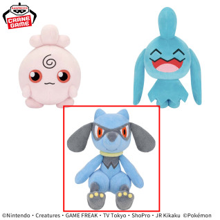 ポケットモンスター　ぬいぐるみ～ププリン・ソーナノ・リオル～　Ｃ