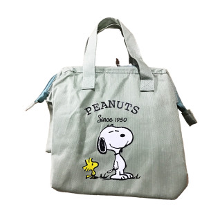 スヌーピー口金ワイヤー保冷ランチ　Ｂ