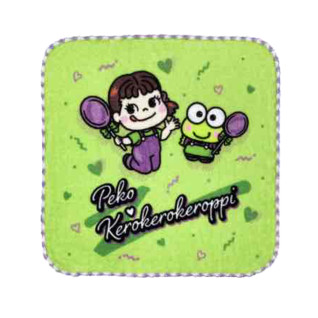 ペコちゃん×サンリオ　コラボ　ミニタオル　Ｅ