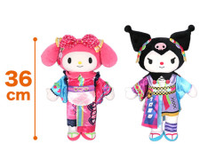 マイメロディ・クロミ　ピューロランドコラボレーション　ライブキャラＢＩＧぬいぐるみ～マイメロディ・クロミ～