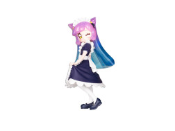 ＴＶアニメ「ぷにるはかわいいスライム」　フィギュア　ねこ耳メイドのかわいいぷにる