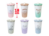 Snoopy - Stainless Tumbler with Straw (550 mL)