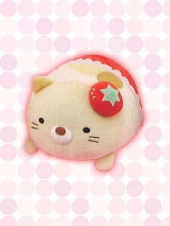 すみっコぐらし いちごフェア うつぶせぬいぐるみｂｉｇ を投入いたしました オンラインクレーンゲーム トレバ