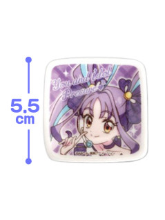 キミとアイドルプリキュア♪　プチ角小皿　Ｃ．キュアキュンキュン