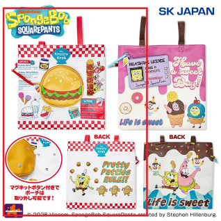 スポンジ・ボブポーチ付きトートバッグ　Ａ