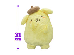 ポムポムプリン　かまってたっちＢＩＧぬいぐるみ