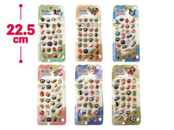 ＦＯＯＤぷくぷくキャンディーシール