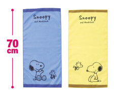 スヌーピーニュアンスカラーフェイスタオル