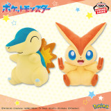 ポケットモンスター　もふぐっとぬいぐるみ～ヒノアラシ・ビクティニ～