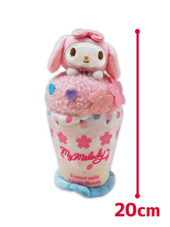 マイメロディ　桜パフェぬいぐるみ
