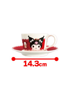 サンリオキャラクターズ　ＨＢＤ　Ｋｕｒｏｍｉ♥カップ＆ソーサー　Ａ
