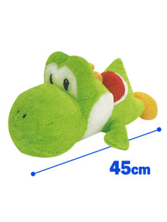 スーパーマリオ　特大サイズ　クタッとぬいぐるみ　ヨッシー　Ａ