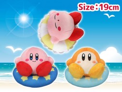 Kirby - Bubble Swim Ring Plushy