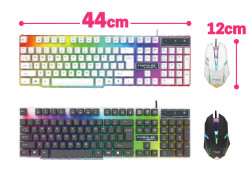 スクエアボタンゲーミングキーボード＆マウス