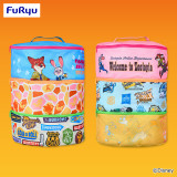 ズートピア　大きな三段収納バスケット