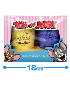 トム＆ジェリー　なかよしステンレスペアタンブラー３　Ｂ