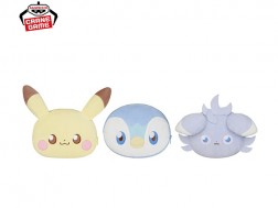 Pokemon Peaceful Place - Big Face Shaped Plushy Pouch Vol. 1