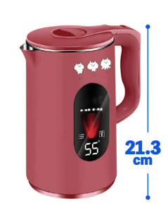 たこねこ保温機能付き大容量電気ケトルｗａｒｍ　Ａ