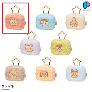 ちいかわ　カラビナつきもこもこポーチ　Ａ