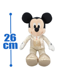 Mickey & Minnie - Stained Glass Horror Night BIG Plushy A
