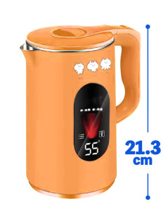 たこねこ保温機能付き大容量電気ケトルｗａｒｍ　Ｂ