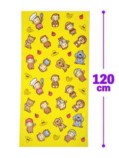 Curious George - Toy Style Bath Towel
