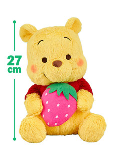 ディズニー＆ピクサーキャラクター　ＦｕｋｕＦｕｋｕ　いちご大好きＢＩＧぬいぐるみ　Ａ