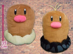 ポケモンフォーカス 地方別のすがた めちゃでかディグダ ディグダ アローラのすがた ぬいぐるみ オンラインクレーンゲーム トレバ