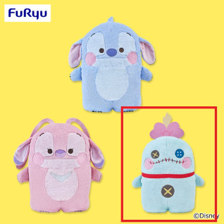 ディズニー　スティッチ　ならべてどーみぃふれんず　おおきい！ぬいぐるみ　Ｃ