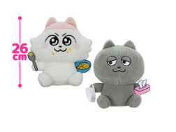 ンめねこ　羊毛フェルト風ＢＩＧぬいぐるみ②