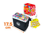 Chupa Chups 60-Color Illustration Marker Pens