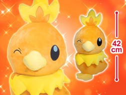 ポケットモンスター ほぺぴた めちゃでかアチャモぬいぐるみ オンラインクレーンゲーム トレバ