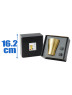 Gold Tumbler & Ice Stone Set