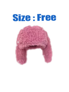 Ｌｏｐ－ｅａｒファーキャップ　Ｂ