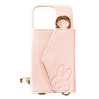 米菲 附肩帶手機殼 iPhone15/15pro C 15pro pink