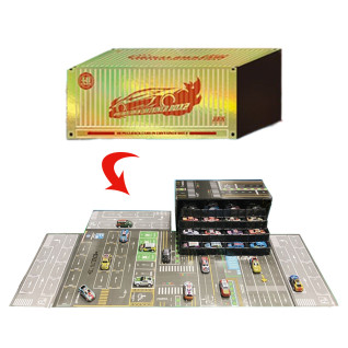 ４８プルバックカーｉｎコンテナＢＯＸ２　Ｂ