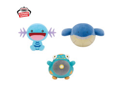 ポケットモンスター　ぬいぐるみ～ウパー・ホエルコ・ハラバリー～