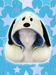 スヌーピーフード付きネックピロー を投入いたしました Claw Machine Game Toreba