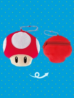 スーパーマリオ　ダイカットコインケース　Ａ