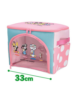 ミッキー＆フレンズ　松本セイジ描きおろし　クリア収納ケース　Ａ