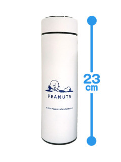 スヌーピー　温度センサー付きステンレスボトル９　Ａ