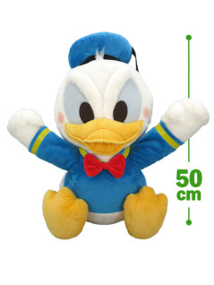 ドナルドダック　ＦｕｋｕＦｕｋｕ　超超ＢＩＧぬいぐるみ～アングリー～