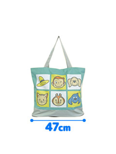 おさるのジョージビッグトートバッグ②　Ａ